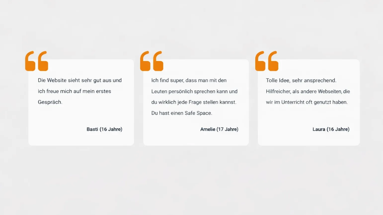 Zitate von Schüler:innen zu meinjobbotschafter.de