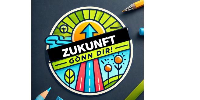 Ein Logo, auf dem "Zukunft gönn dir" steht.