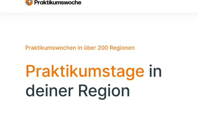Praktikumswoche